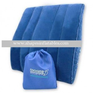 BACKREST TRAVEL PILLOWS with Suede & Flocked Finish and Logo & Mascot print -3