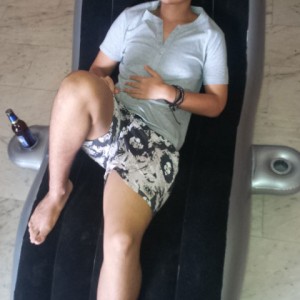 Smirnoff ice lounge 60" with bottle holders