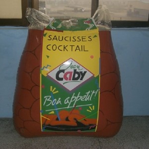 shape inflatables food packs