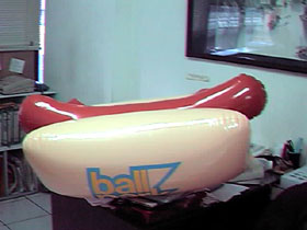 shape inflatables food packs